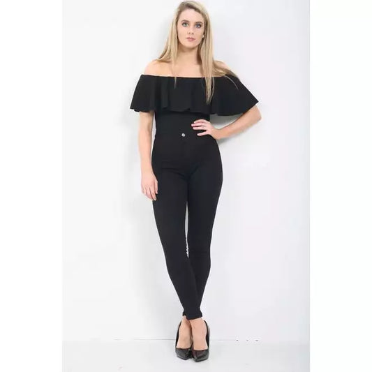 High waisted skinny black jeans