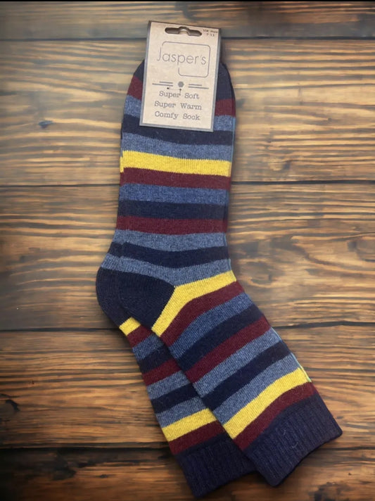 Men's Navy Socks