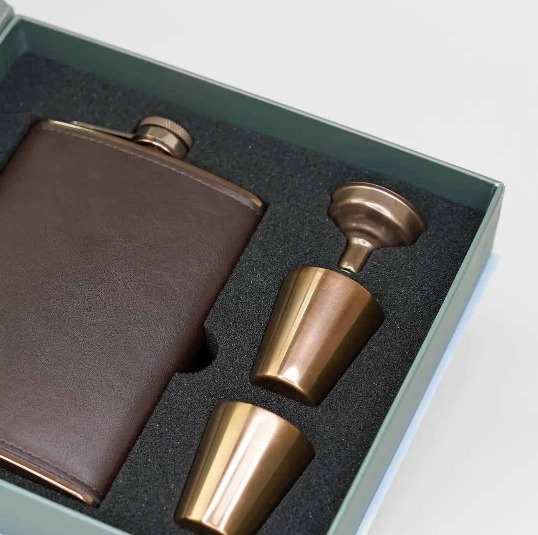 Copper Hip Flask