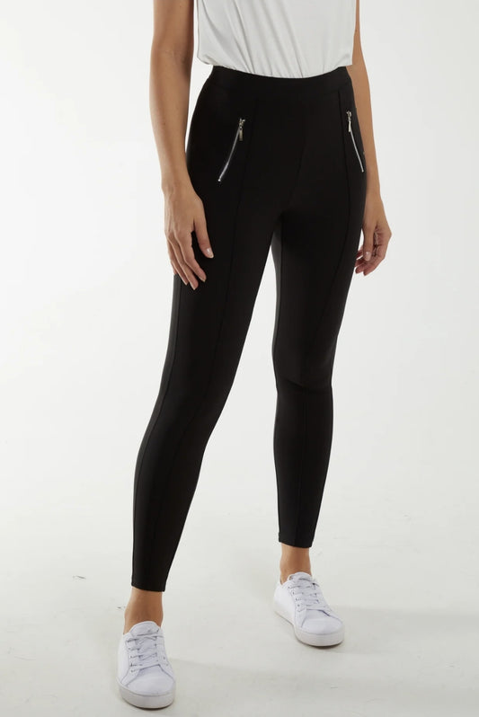 Zip Detail leggings