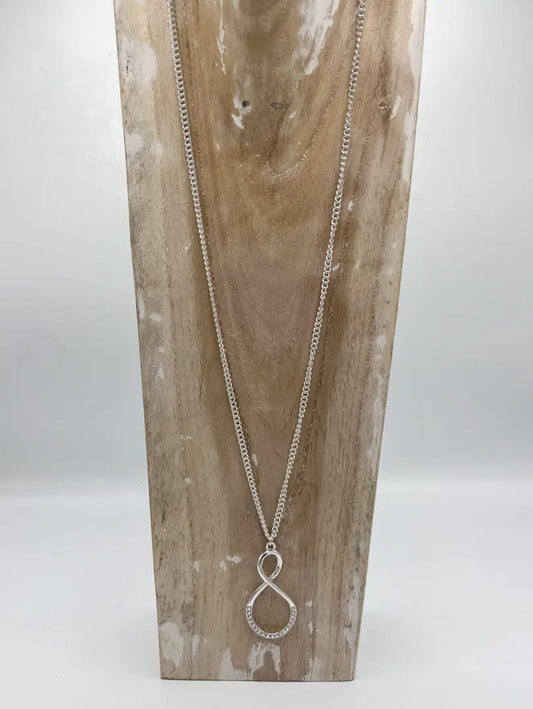 Infinity Silver Necklace